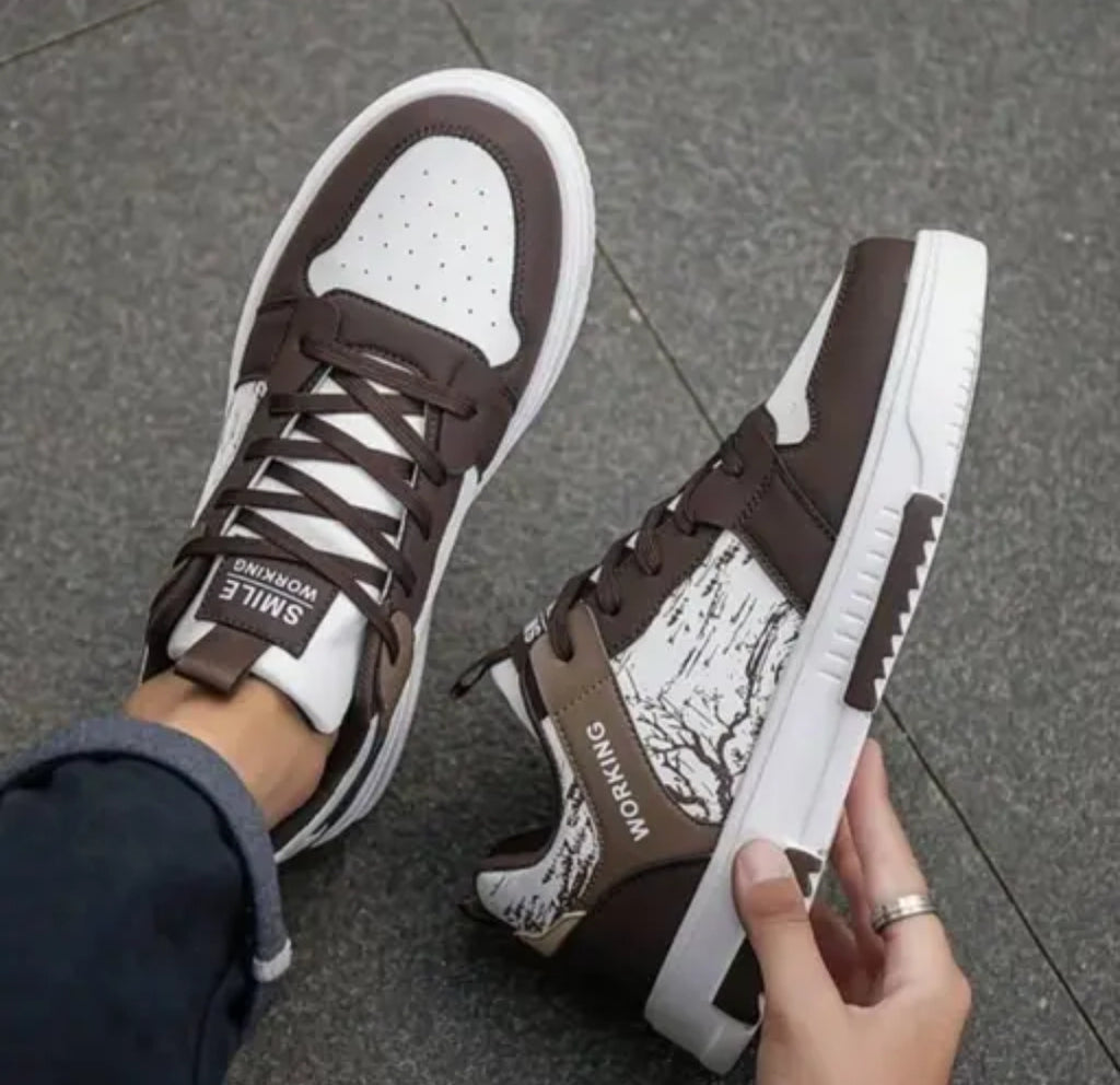 Lace-Up Sneakers Shoes