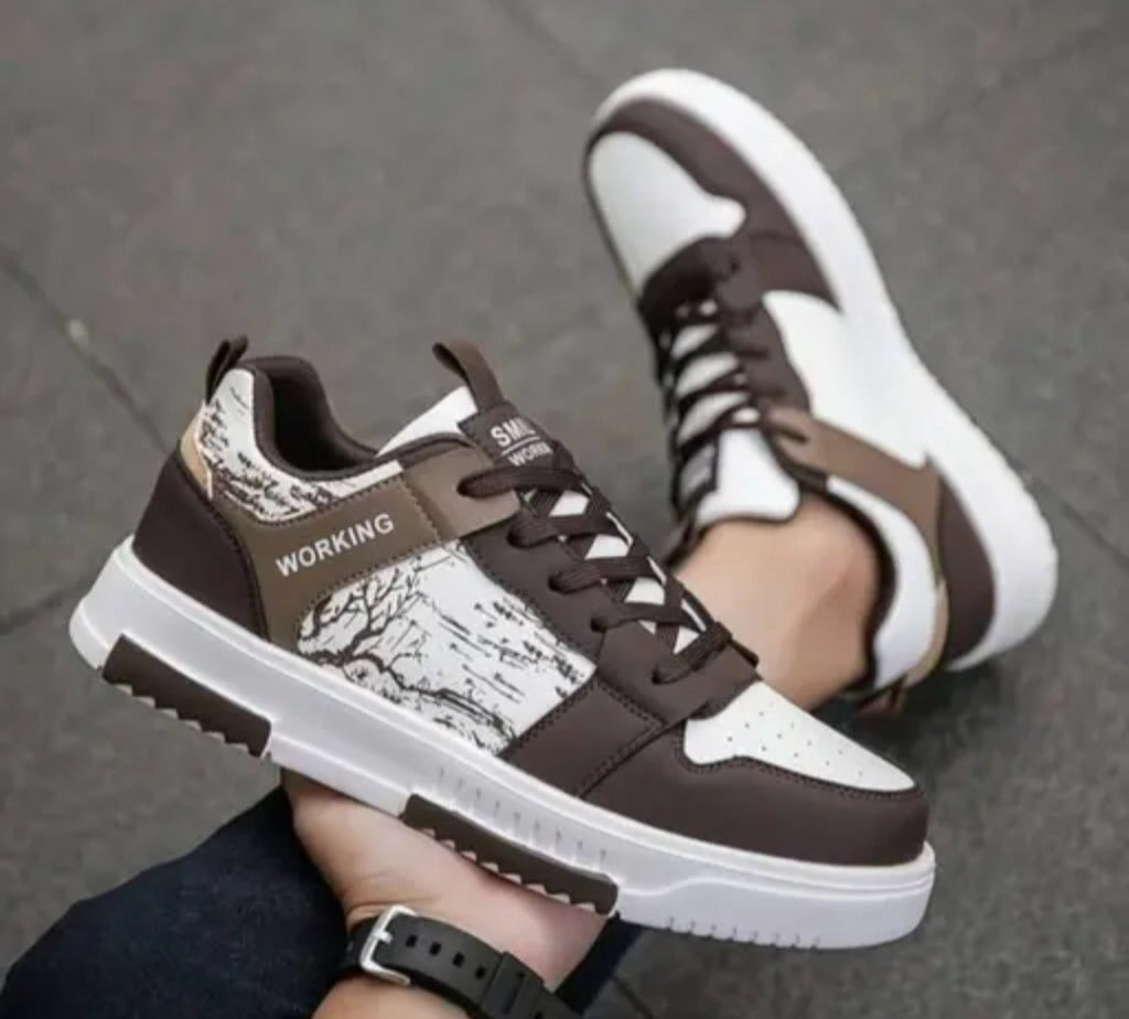Lace-Up Sneakers Shoes