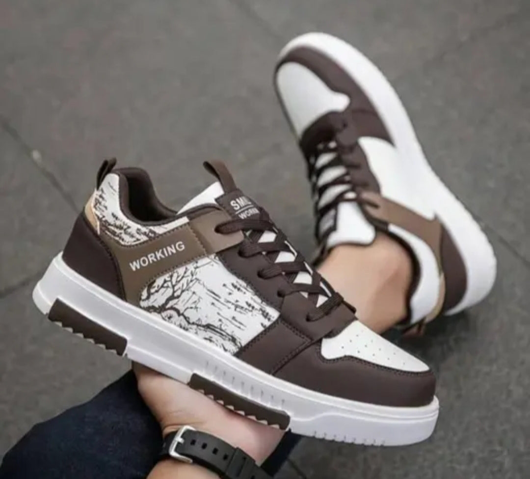 Lace-Up Sneakers Shoes