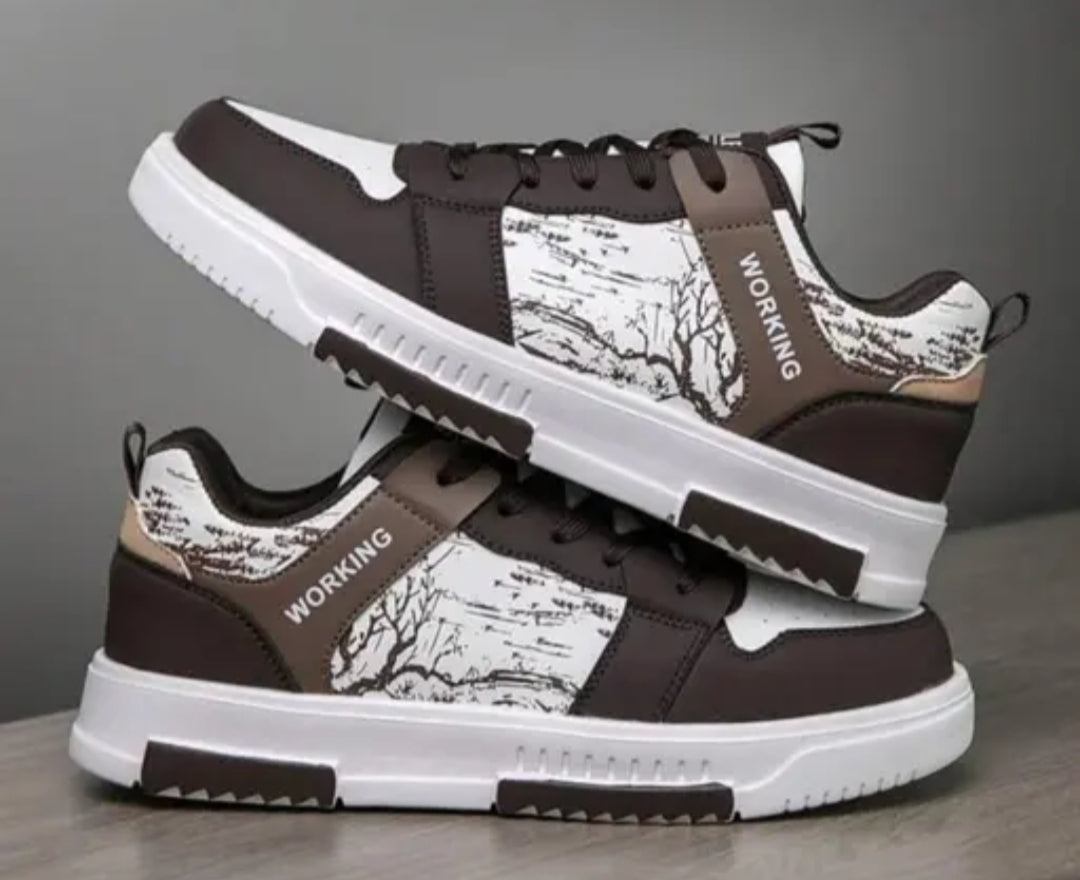 Lace-Up Sneakers Shoes