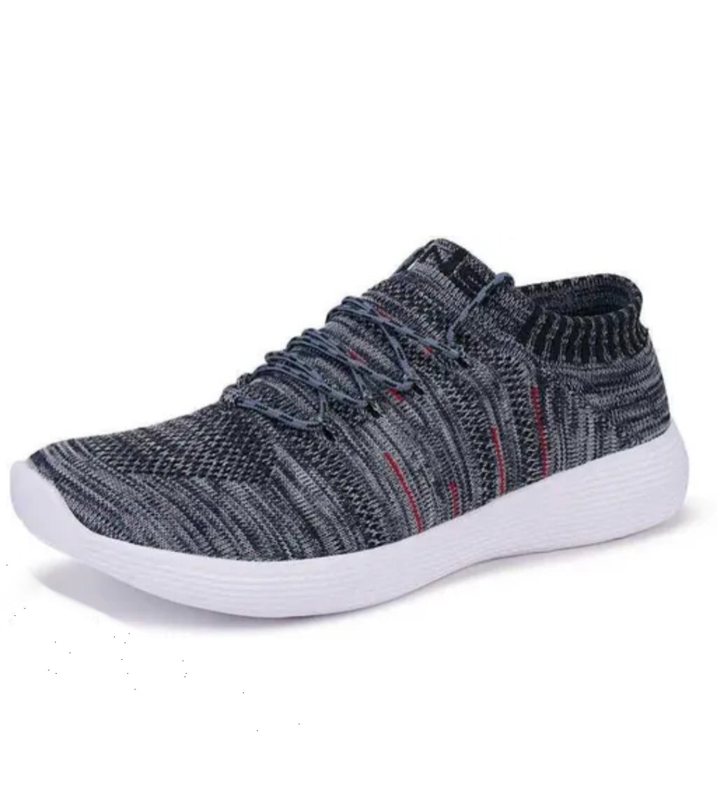 Grey sports shoes for men