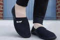 Stylish Black Mesh Slip-On Shoes