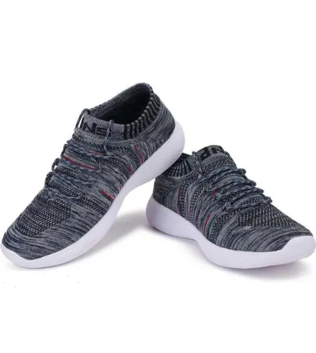 Grey sports shoes for men